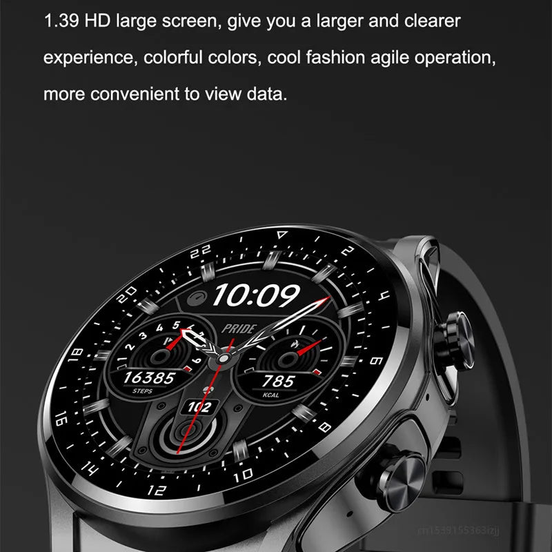 Wireless Headset and Heart Rate Tracker Smartwatch