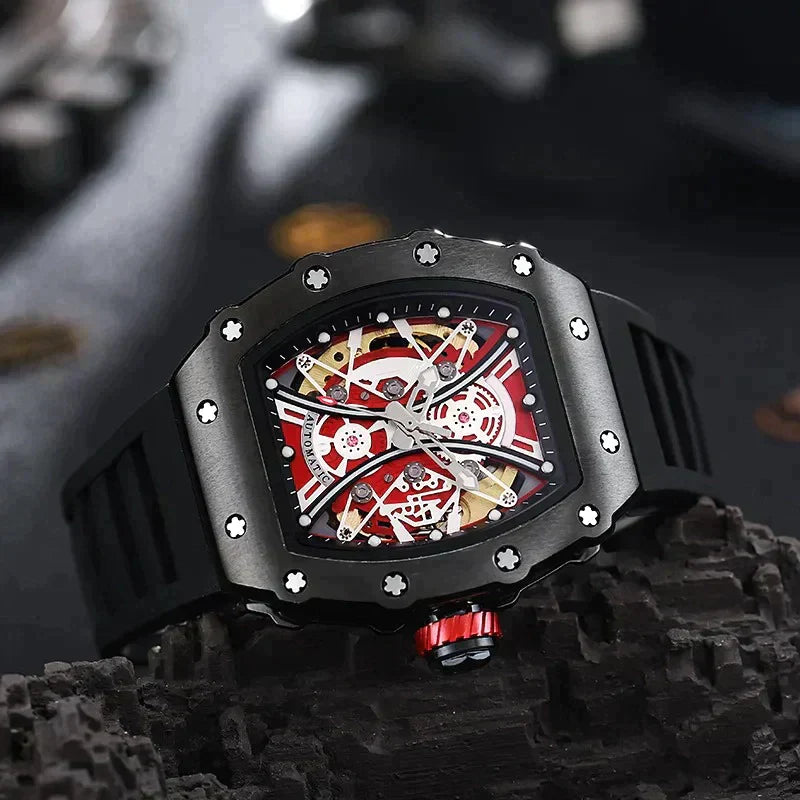 PAROVIAL - Silver Black Red