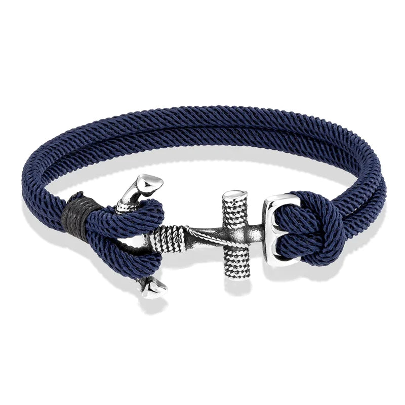 Nautical Survival Rope Waterproof Anchor Bracelet