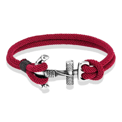 Nautical Survival Rope Waterproof Anchor Bracelet