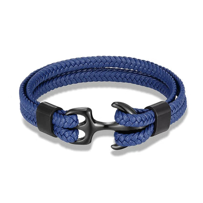 Multilayer Leather Sport Buckle Bracelet