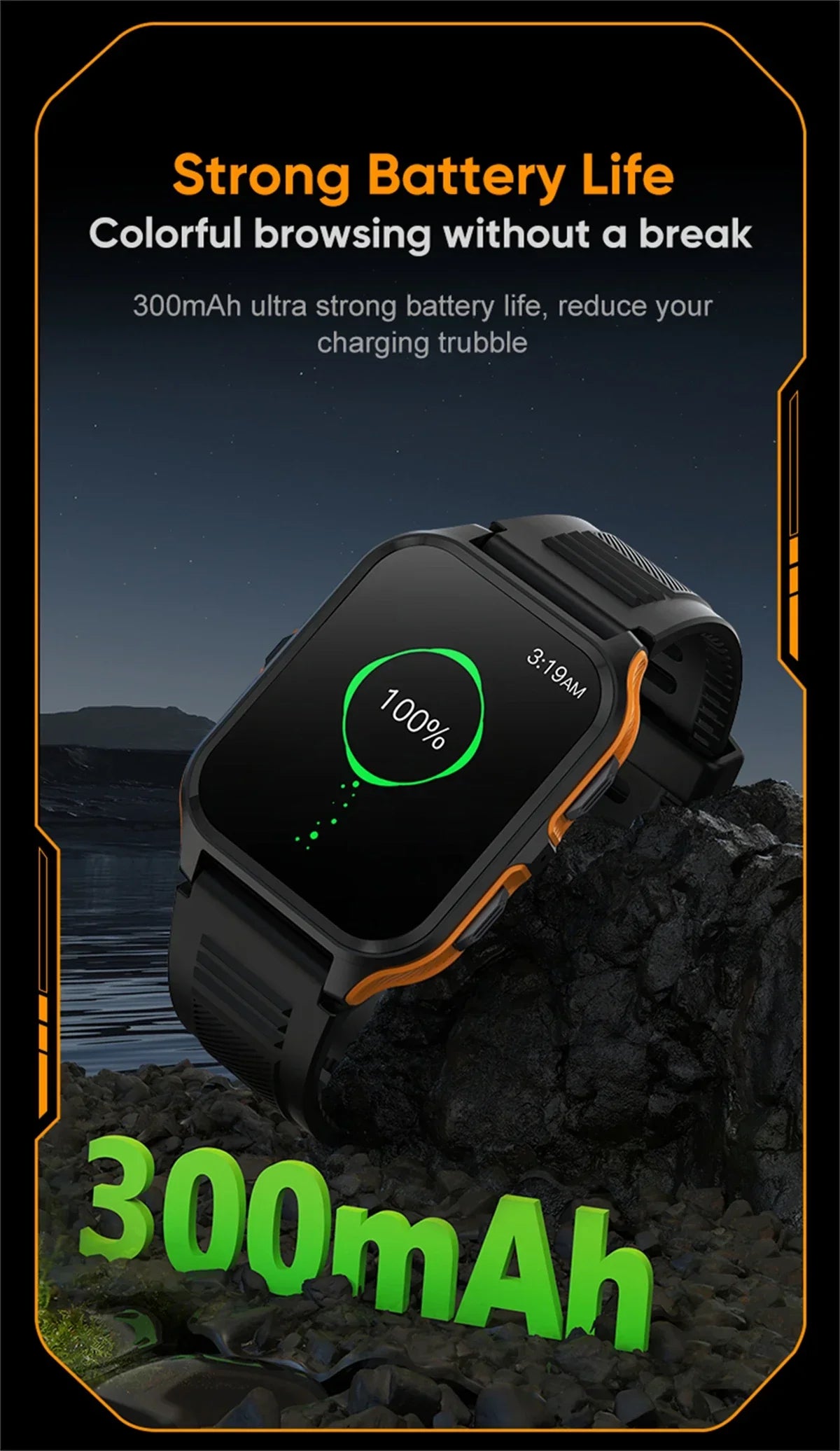 Sports Waterproof Wristwatch