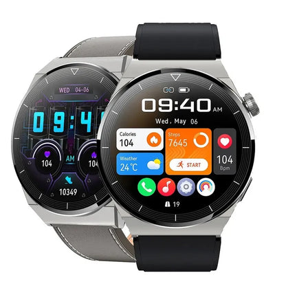 Wireless Charging Heart Rate Monitoring Smartwatch