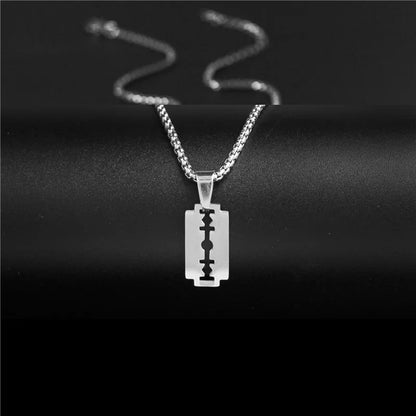 Kpop Safety Razor Necklace