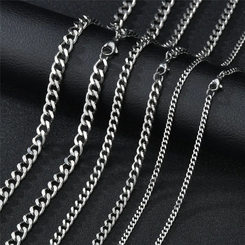 Curb Cuban Link Chain Necklace