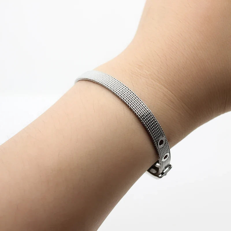 Stainless Steel Mesh Bracelet Wristband