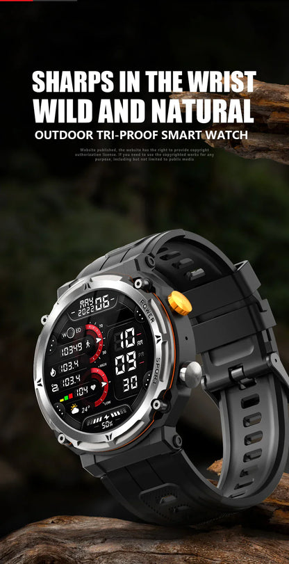 Outdoor Tri-Proof Smart Watch