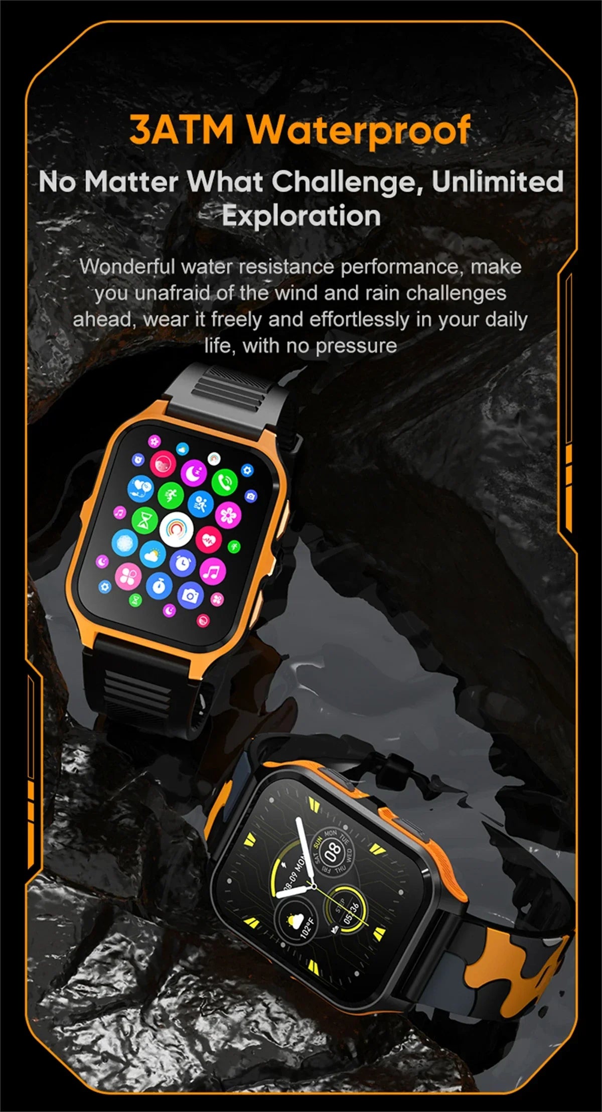 Sports Waterproof Wristwatch