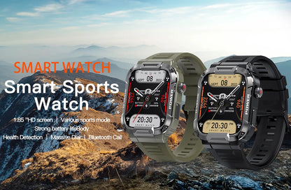 Rugged Military Smart Sportswatch