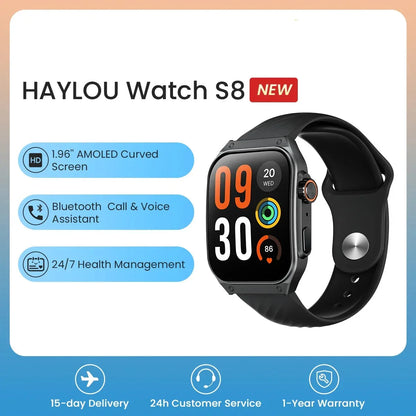 HAYLOU S8 Smartwatch 1.96&