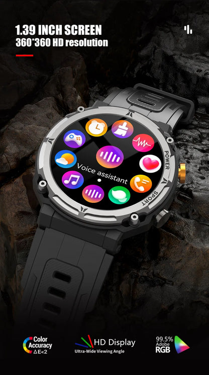 Outdoor Tri-Proof Smart Watch