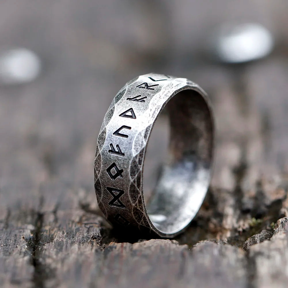 Odin Viking Rune Ring