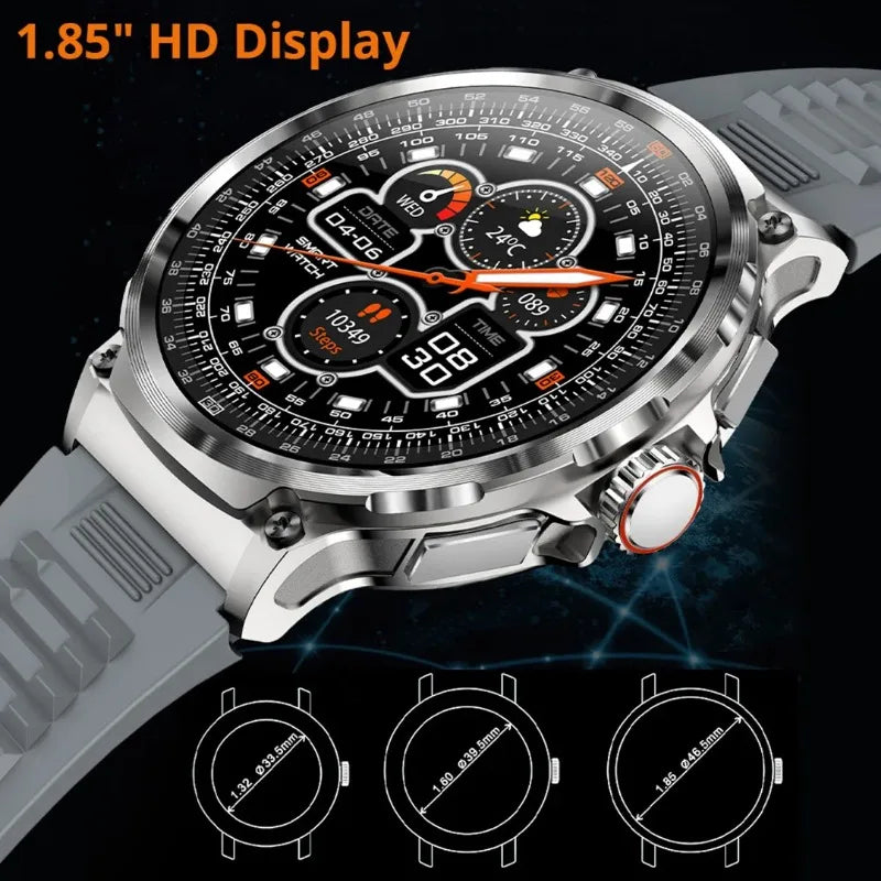 1.85 Inch Smart Watch Men Women