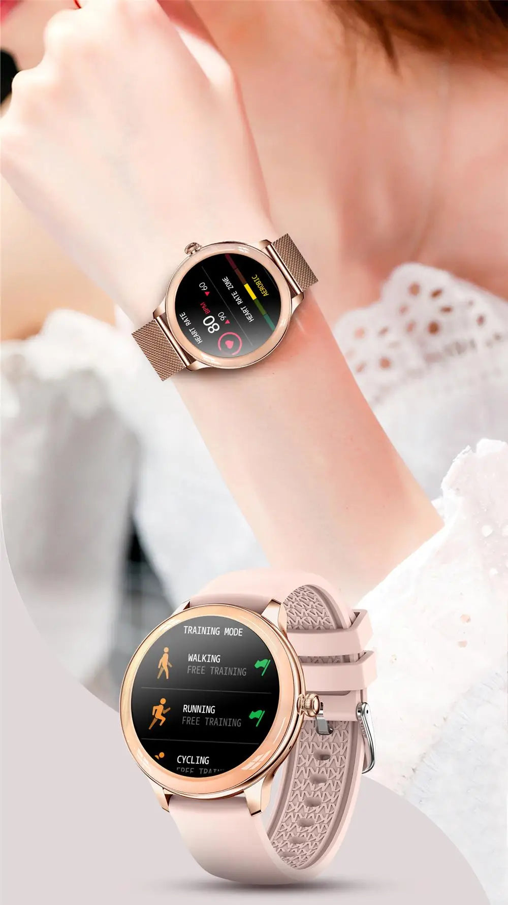 V33 Heart Rate Monitor Smartwatch