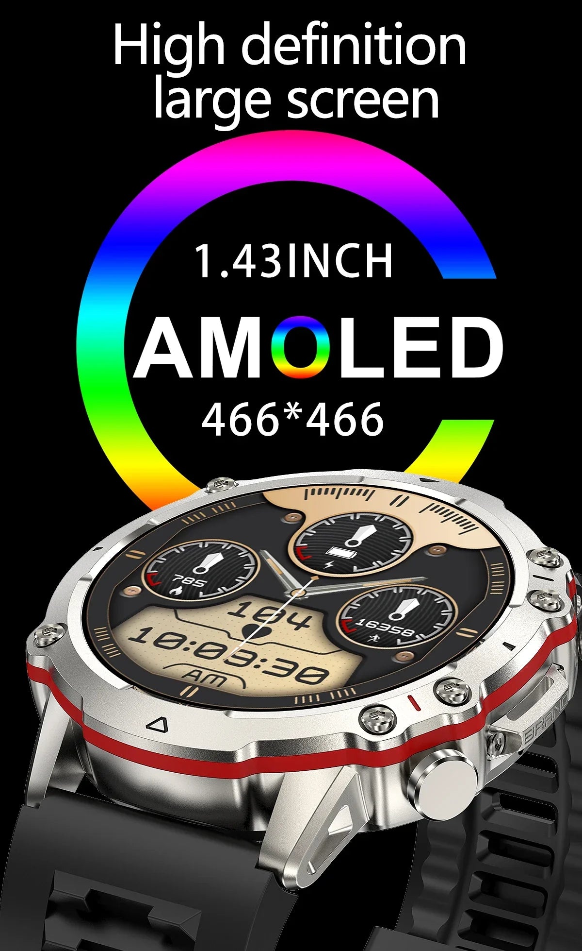 2023 AMOLED Smartwatch Falcon Ultra 2