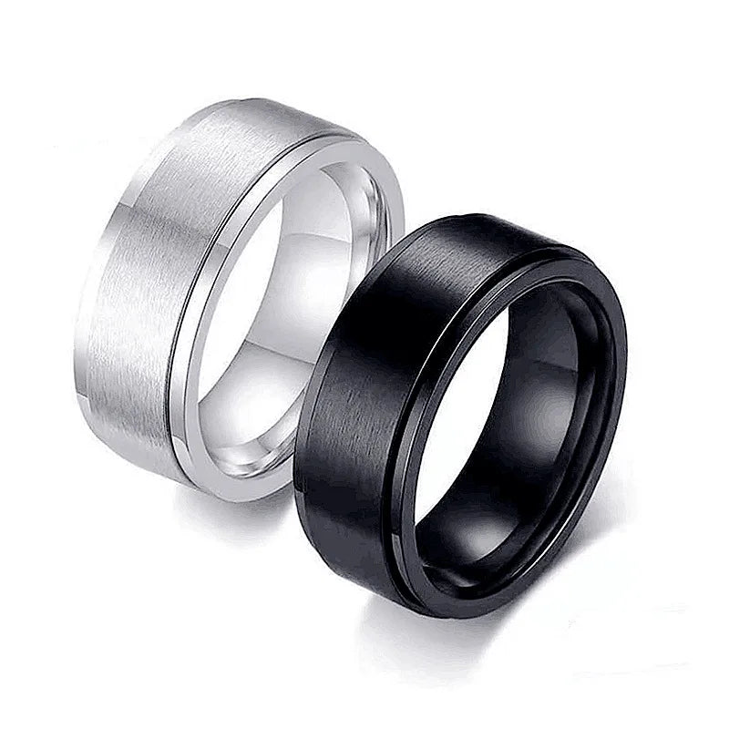 Anti Stress Spinner Couple Rings