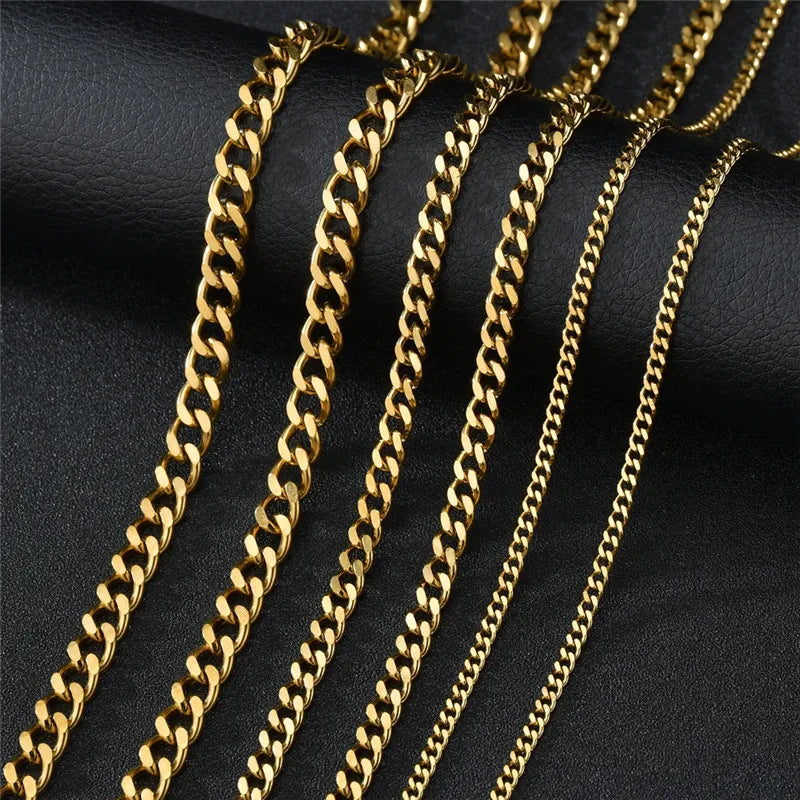 Curb Cuban Link Chain Necklace