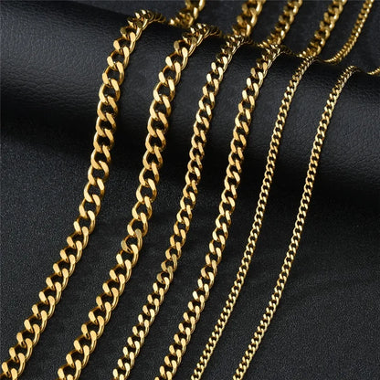 Curb Cuban Link Chain Necklace