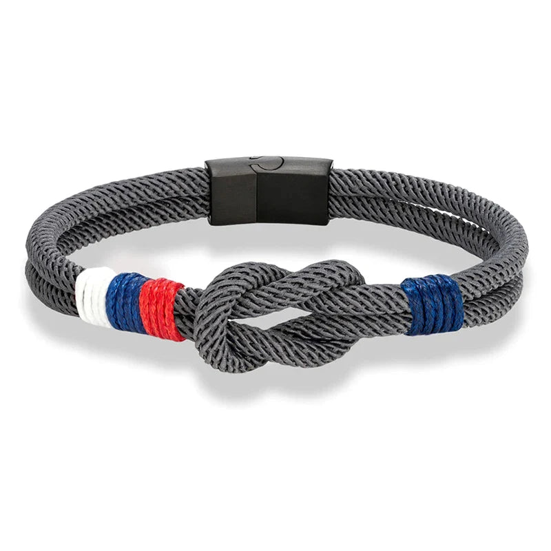 Russisk Flag Infinity Par armbånd