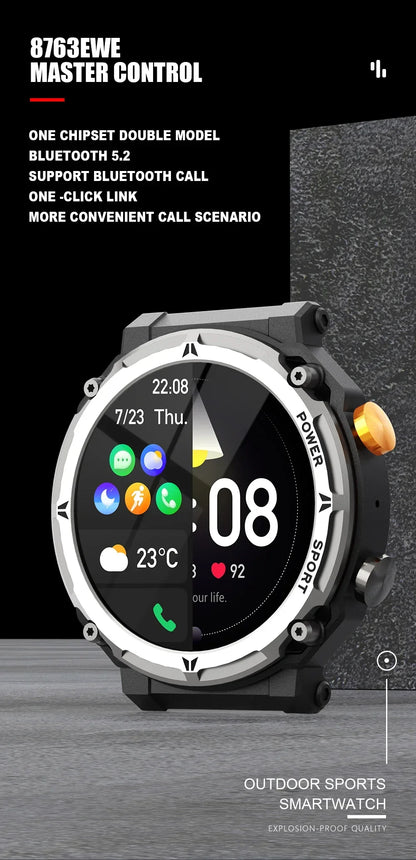 Outdoor Tri-Proof Smart Watch