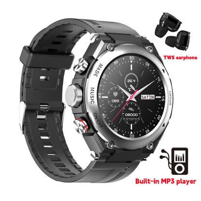 2-in-1 Smart Watch and Earphones