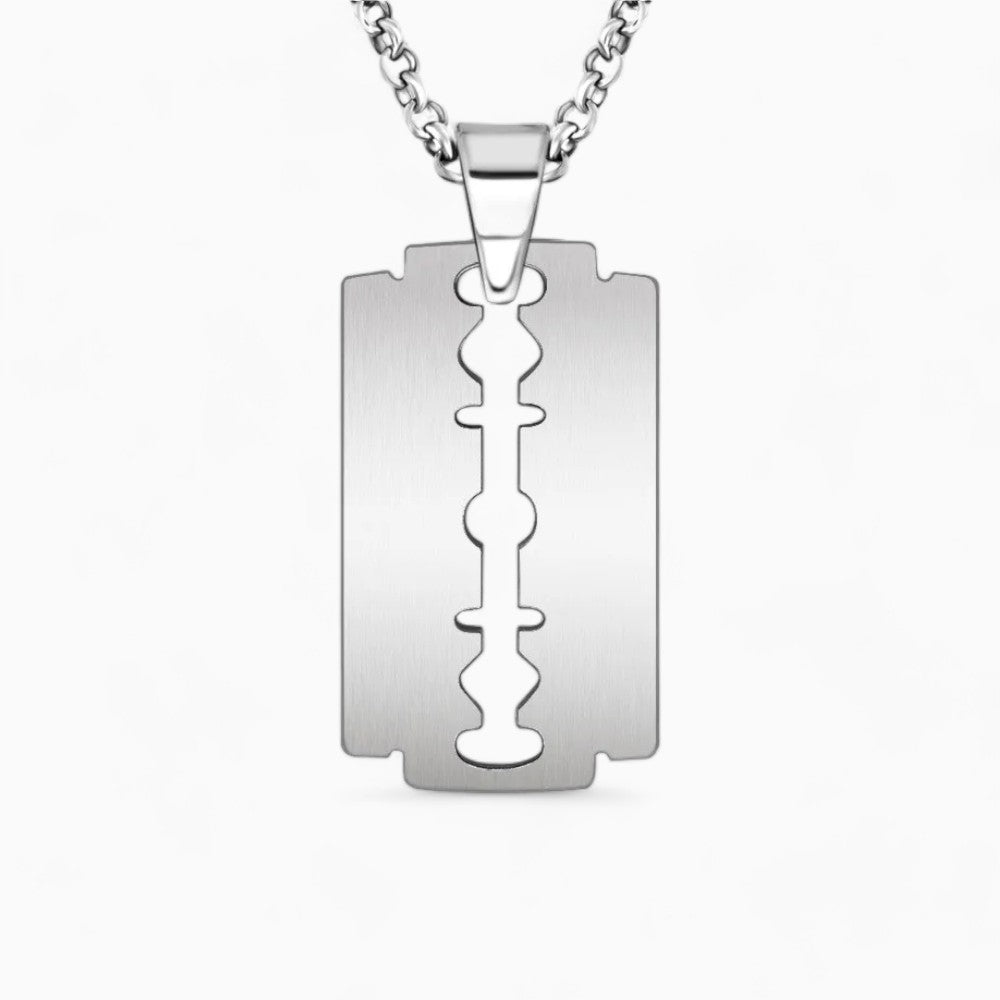 Kpop Safety Razor Necklace