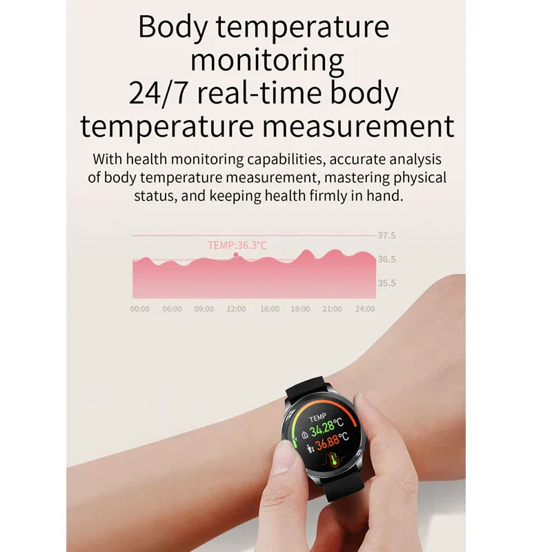 V33 Heart Rate Monitor Smartwatch