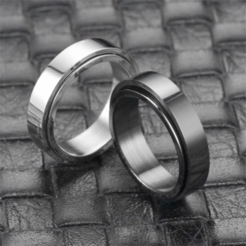 Anti Stress Spinner Couple Rings