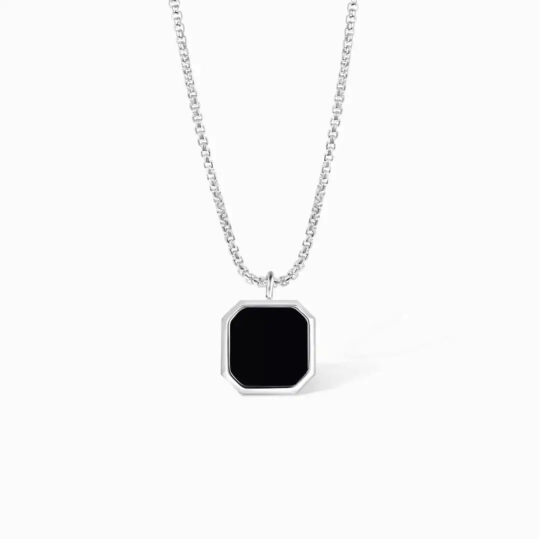 Spanish Black Stone Necklace