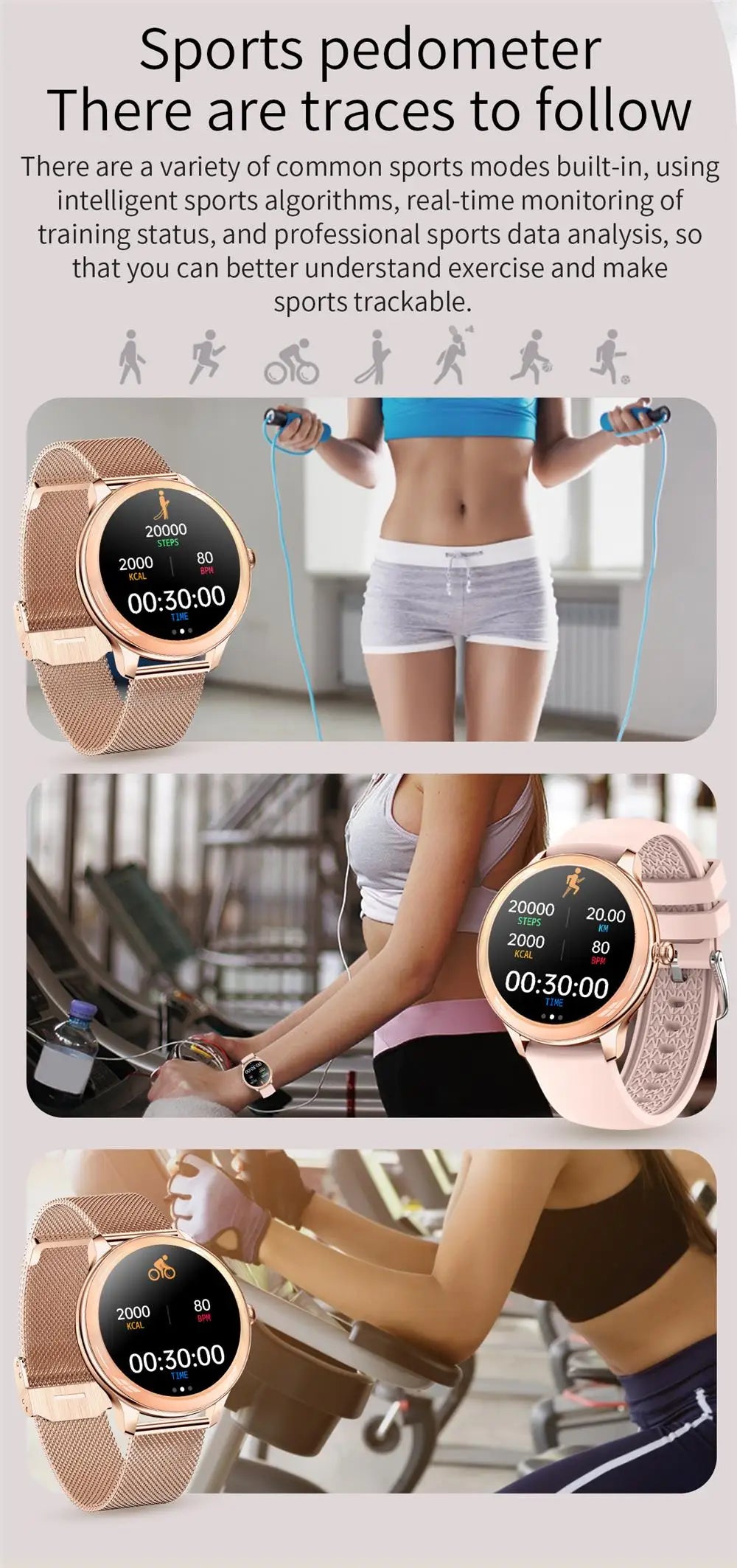 V33 Heart Rate Monitor Smartwatch