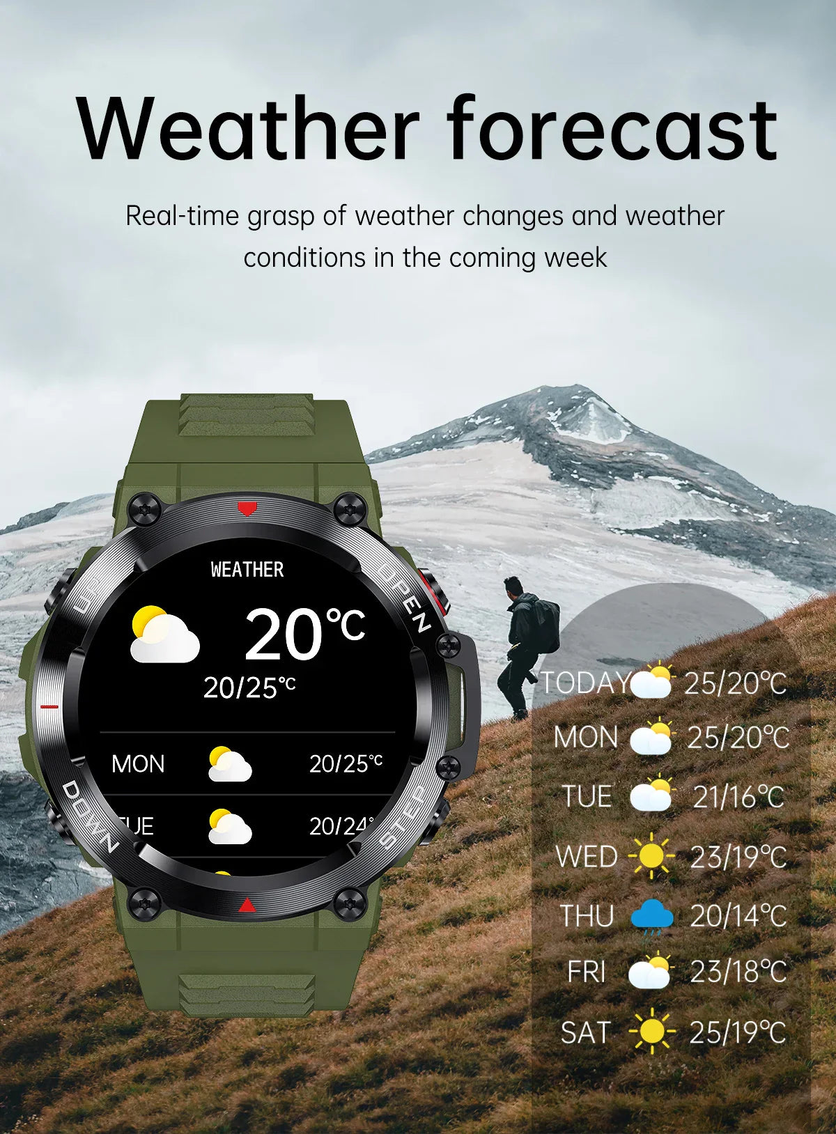 Sport Fitness Tracker Smartwatch