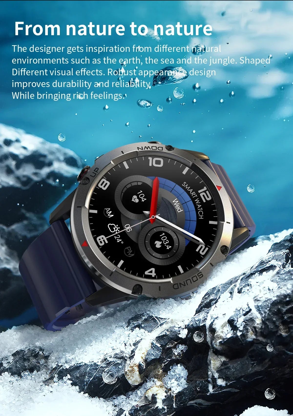 NX9 Waterproof  Smartwatch