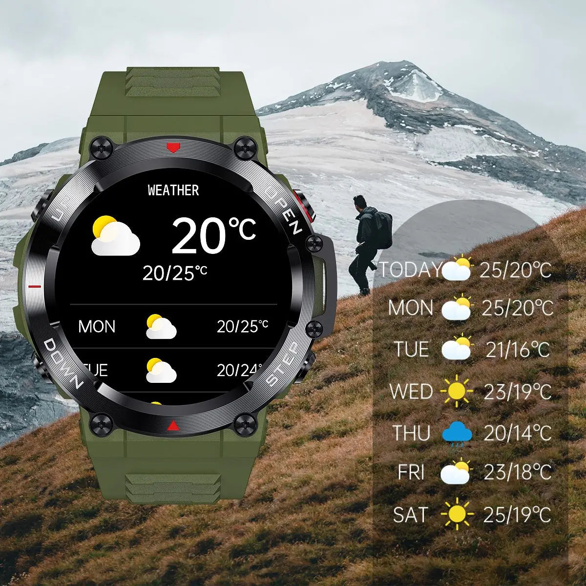 Sport Fitness Tracker Smartwatch