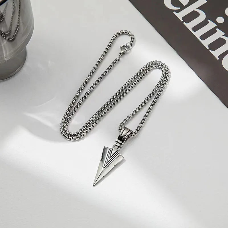 Triangle Spearhead Necklace Pendant