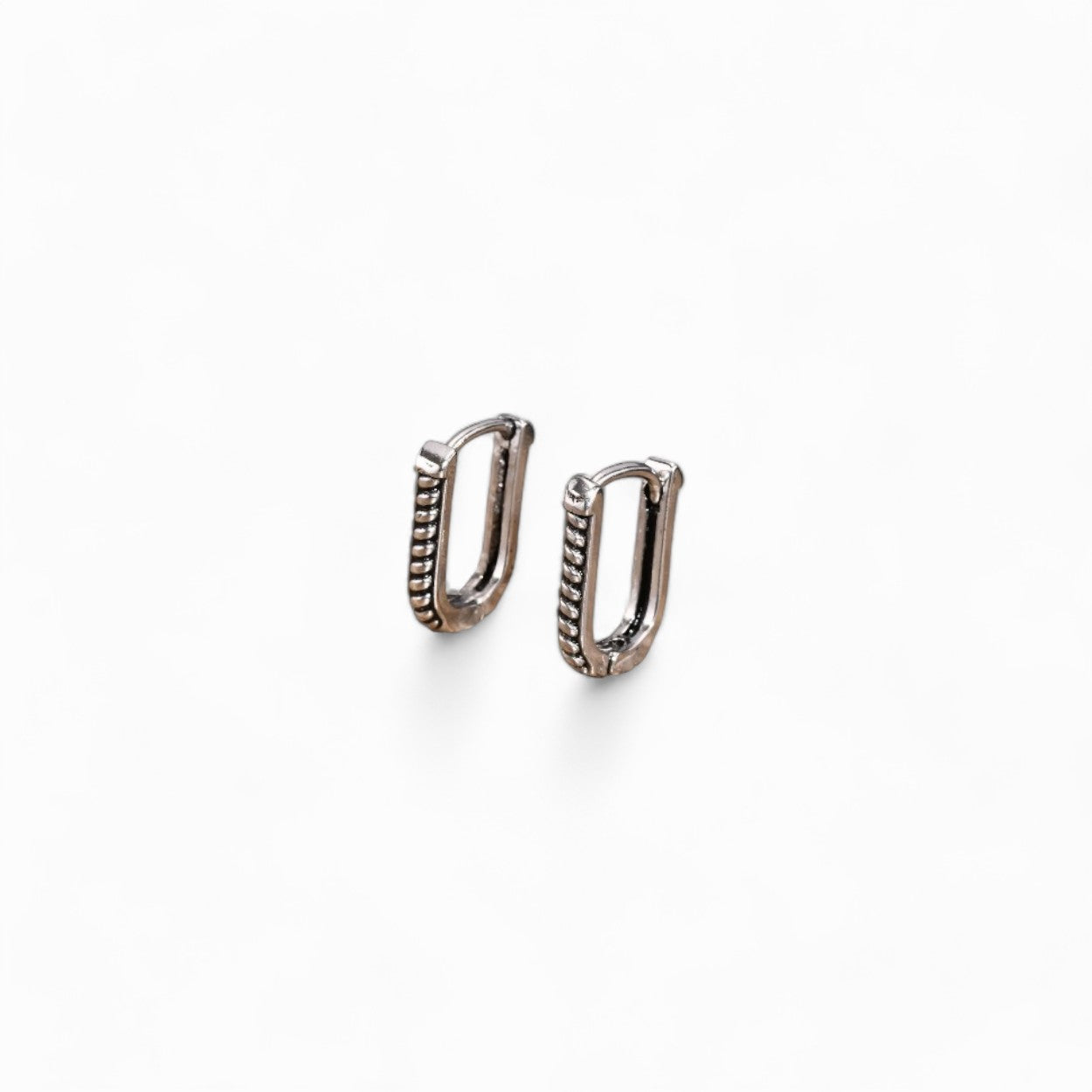 Stylish Geometric Hoop Earrings