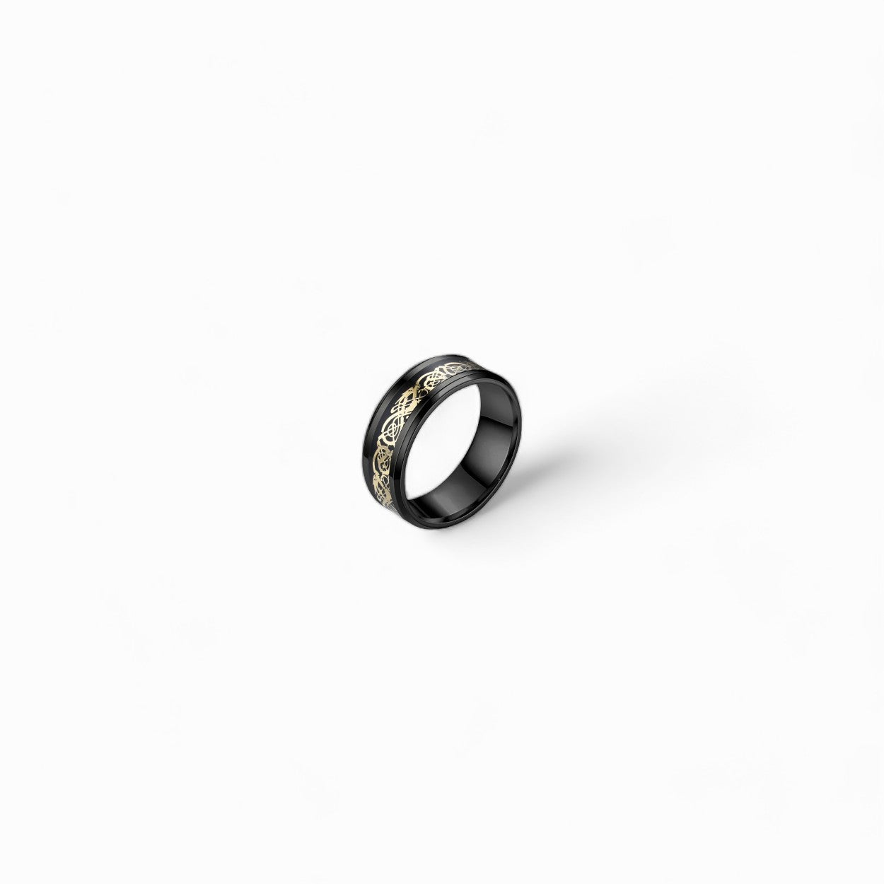 Punk Viking Dragon Wedding Ring