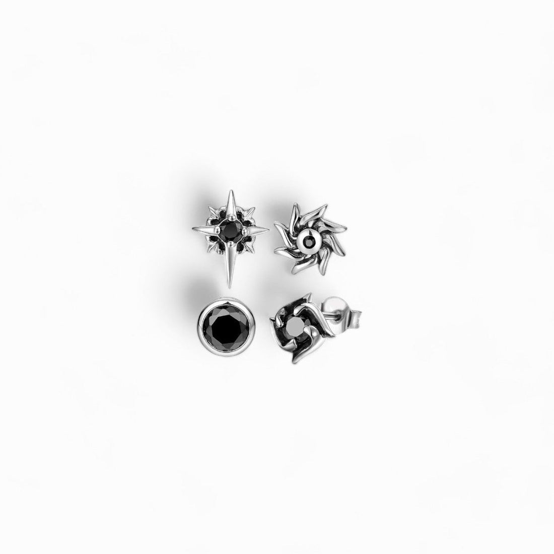 Windmill Ear Stud Earrings