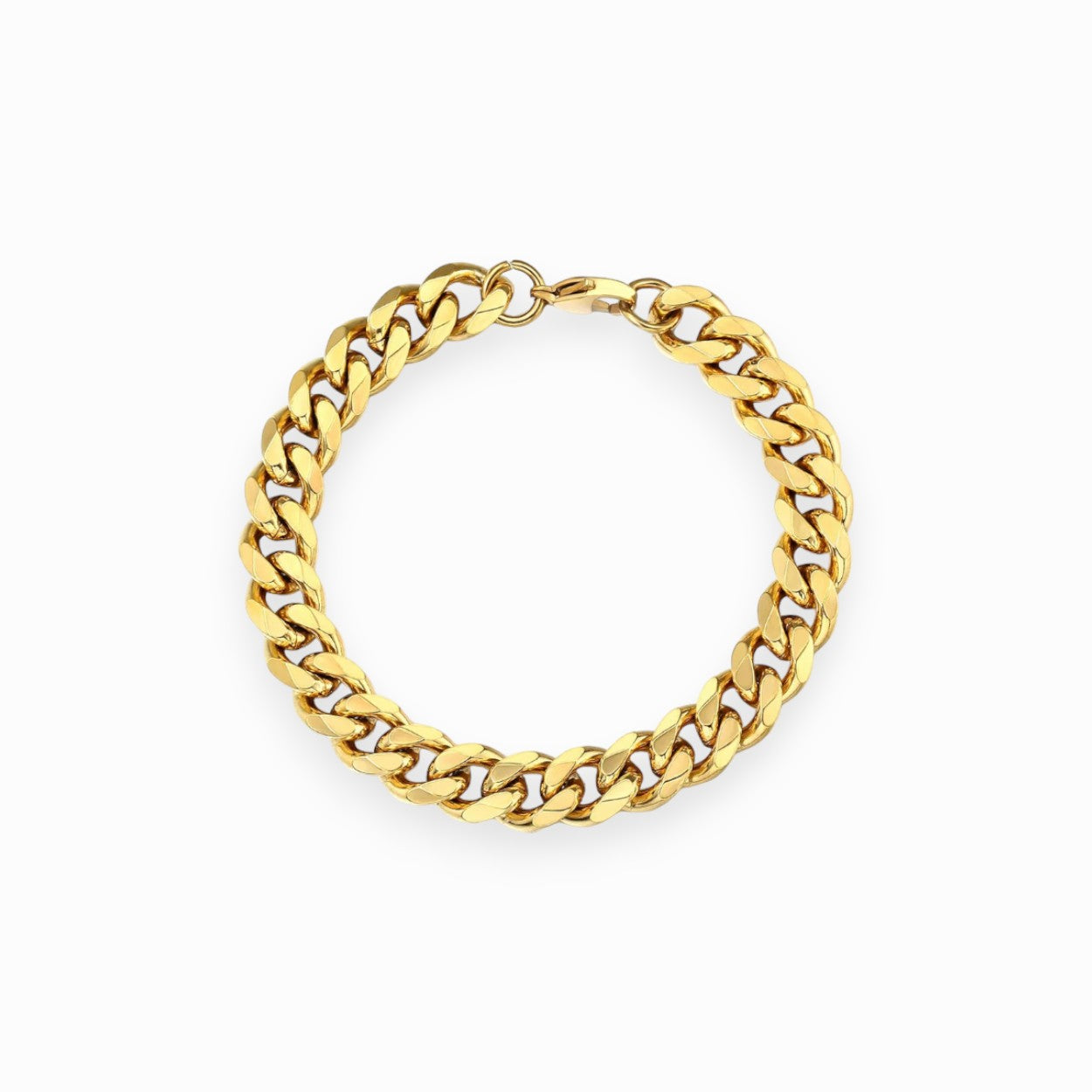 Curb Cuban Link Chain Bracelet