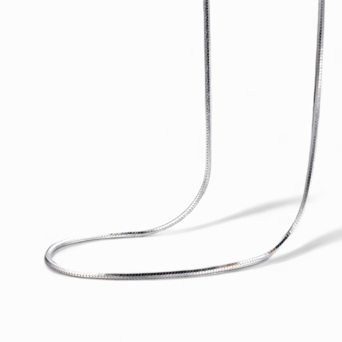 Silver Snake Chain Necklace