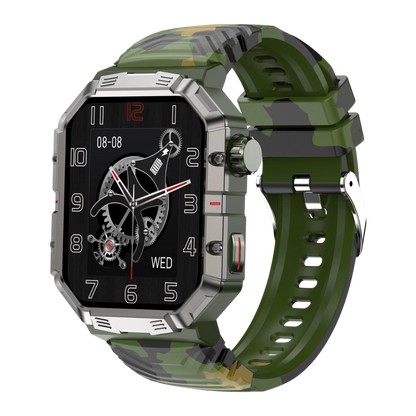 Military Outdoor SmartWatch: Track Fitness