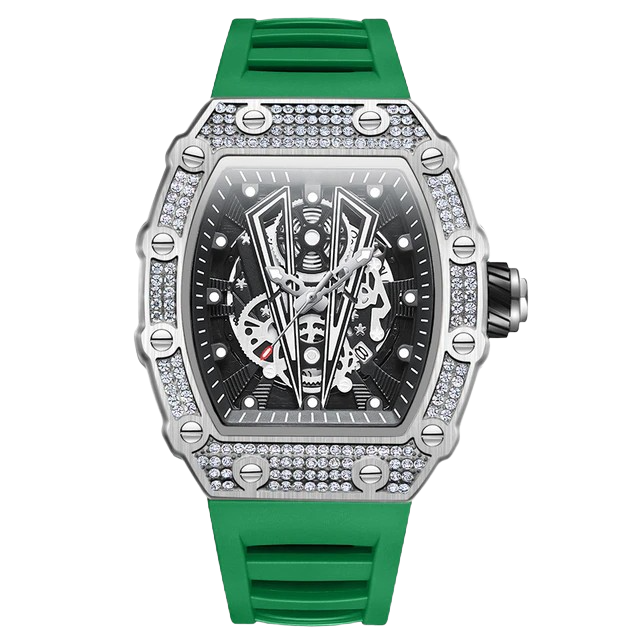 CHRONOGRAPH RX 650 - Silver green